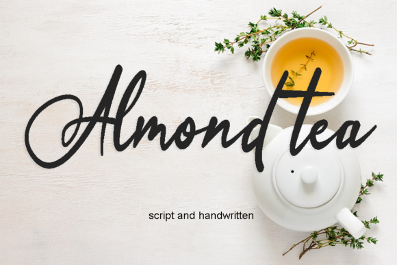 Almond Tea: A Font That Adds Romance to Business