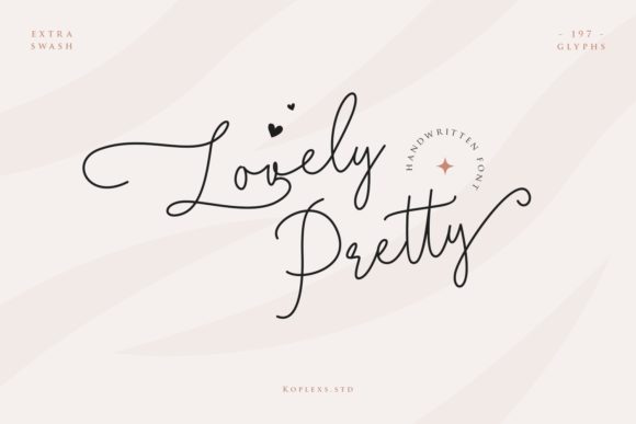 Beautiful Script Font for Campaigns