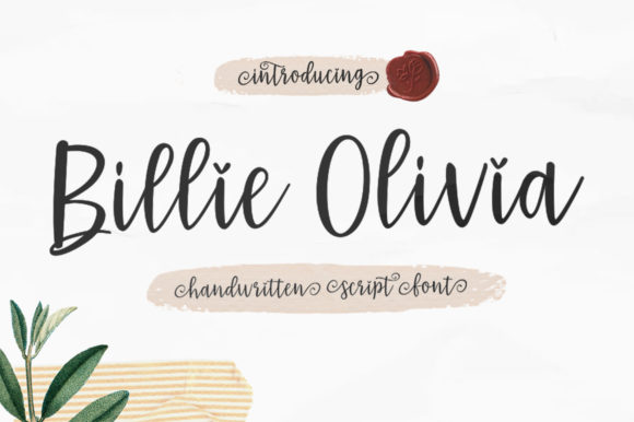 Billie Olivia Font for Creative Marketing