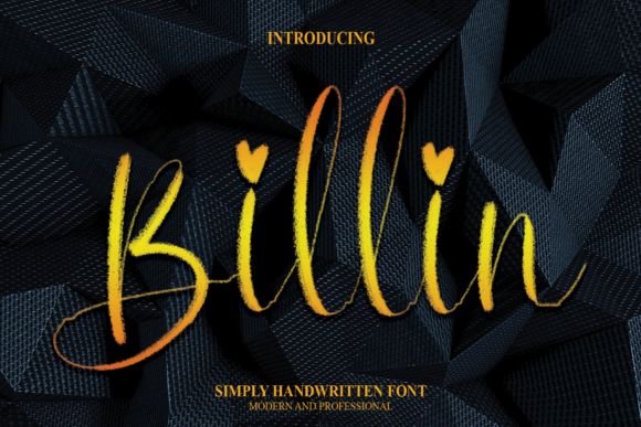 Billin: A Stylish Script Font