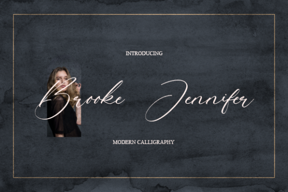 Brooke Jennifer Font for Web Design