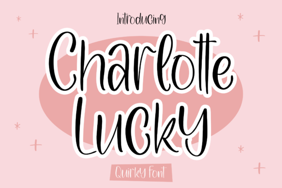 Charlotte Lucky Font for Editorial Design