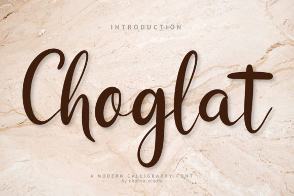 Choglat: A Timeless Script Font