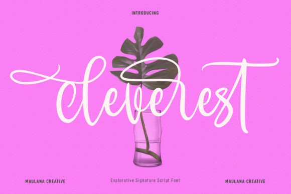 Cleverest: A Script Font for Impactful Campaigns