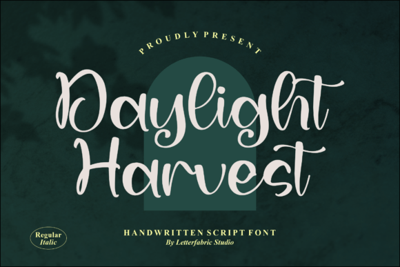 Daylight Harvest Font for Elegant Design