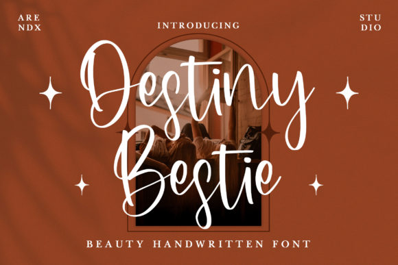 Destiny Bestie Font for Creative Projects