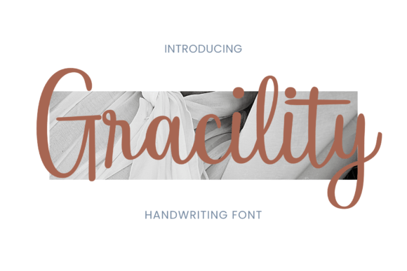 Gracility: A Magical Script Font