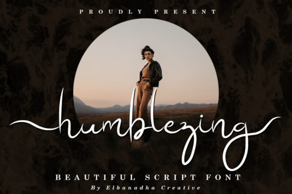 Humblezing: A Stylish Script Font for Crafters