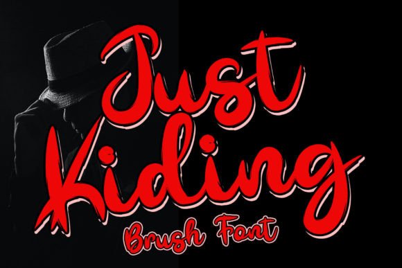 Just Kiding Font: Handwritten Elegance