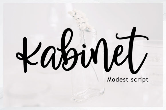 Kabinet: A Script Font for Elegant Design