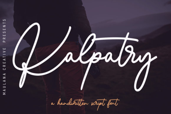 Kalpatry: A Delicate Script for Creative Branding