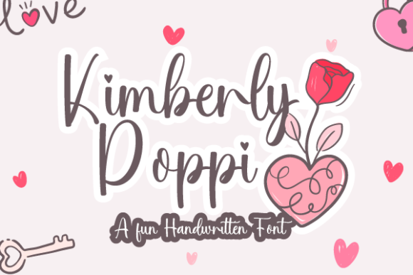 Kimberly Poppi: A Script Font for Campaign Clarity