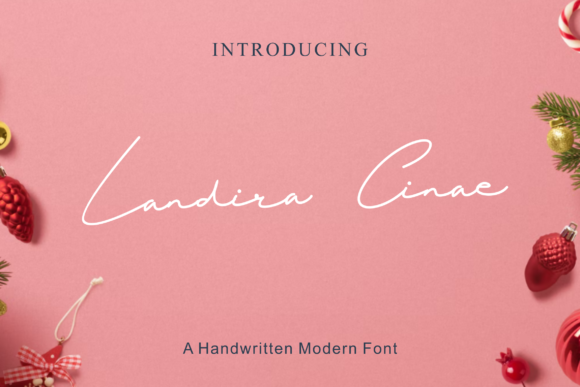 Landira Cinae: A Delicate Script for Branding