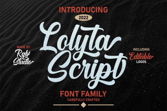 Lolyta: A Timeless Script Font for Creative Design