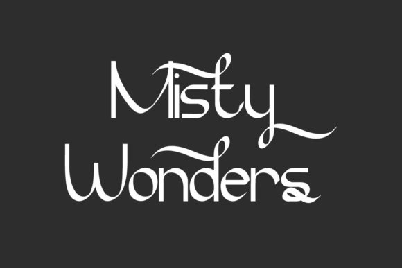Misty Wonders Font Review