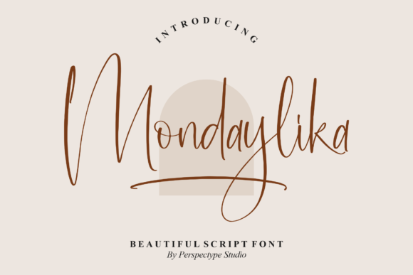 Mondaylika: A Stylish Script Font for Web Design