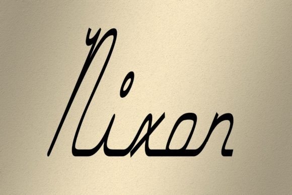 Nixon: A Script Font for Creative Projects