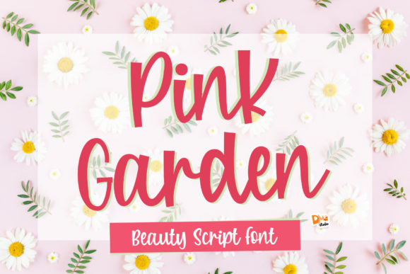 Pink Garden Font for Business