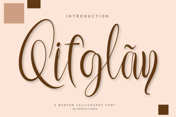Qifglay: A Font for Memorable Campaigns