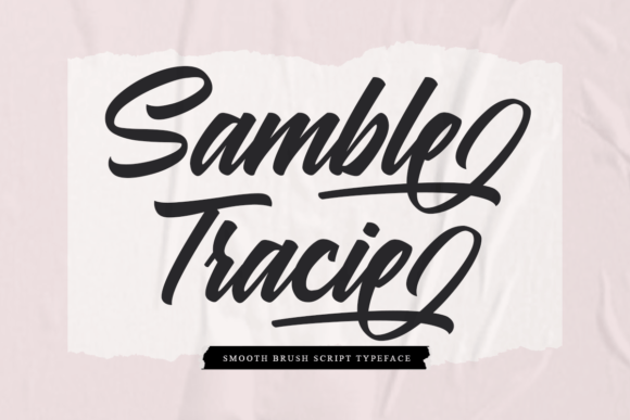 Samble Tracie: A Font That Speaks Volumes