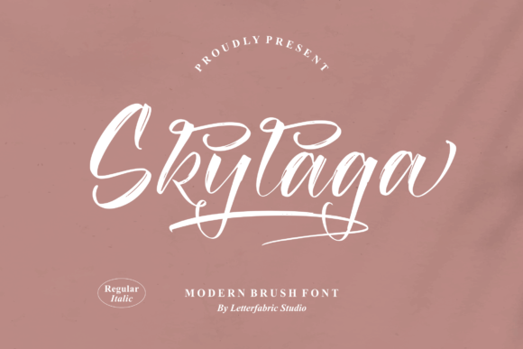 Skylaga: A Script Font for Real Projects