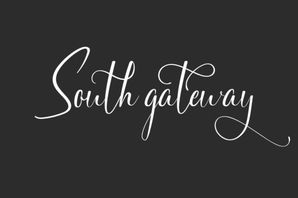 South Gateway Font for Creative Makers