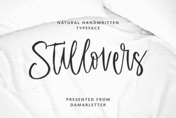 Stillovers: A Stylish Script Font