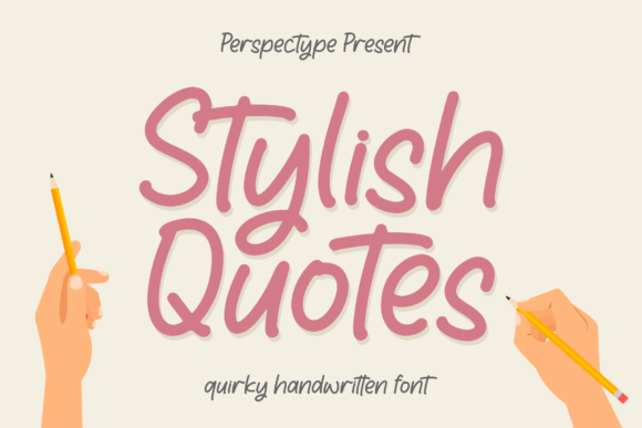 Stylish Quotes: A Font for Editorial Soul